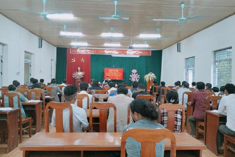 Xã Xuân Lạc tổ chức Hội nghị Đối thoại trực tiếp giữa người đứng đầu cấp ủy Đảng – chính quyền với nhân dân